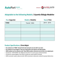 Freccia Specchietto retrovisore Destra bianca Transit V363 indicatore