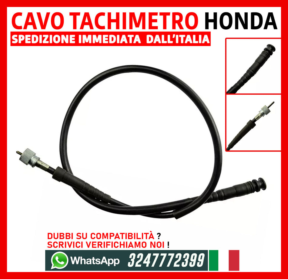 Cavo Tachimetro Contachilometri speedo⭐HONDA AX-1 NX250 NX 250 AX1 SPED.CORRI..✅