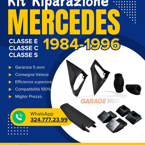 Kit COMPLETO 9 pezzi Riparazione, Revisione per Mercedes Classe E S C dal 1986