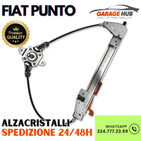 EXTRA DURATA-> ALZACRISTALLI POSTERIORE DESTRA MANUALE ->FIAT GRANDE PUNTO EVO