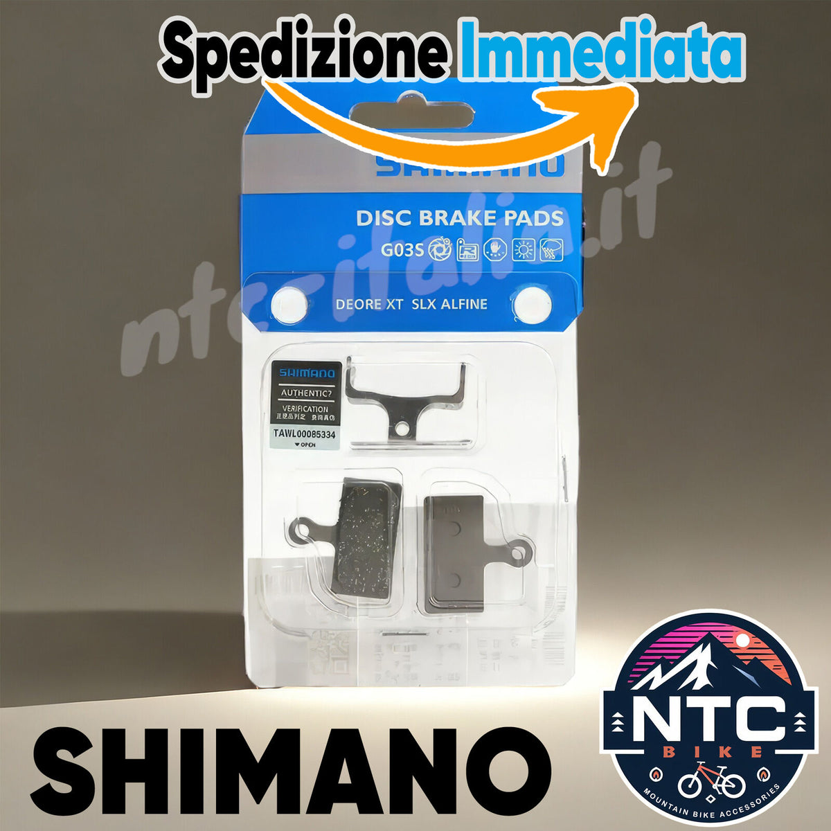 2x PASTIGLIE Freno SHIMANO G05S G03S DEORE XTR SLX ALFINE M9000 M9020 M987 – vista 15