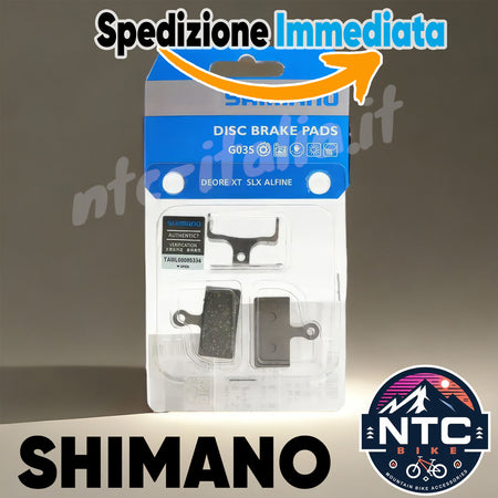 2x PASTIGLIE Freno SHIMANO G05S G03S DEORE XTR SLX ALFINE M9000 M9020 M987 – vista 15