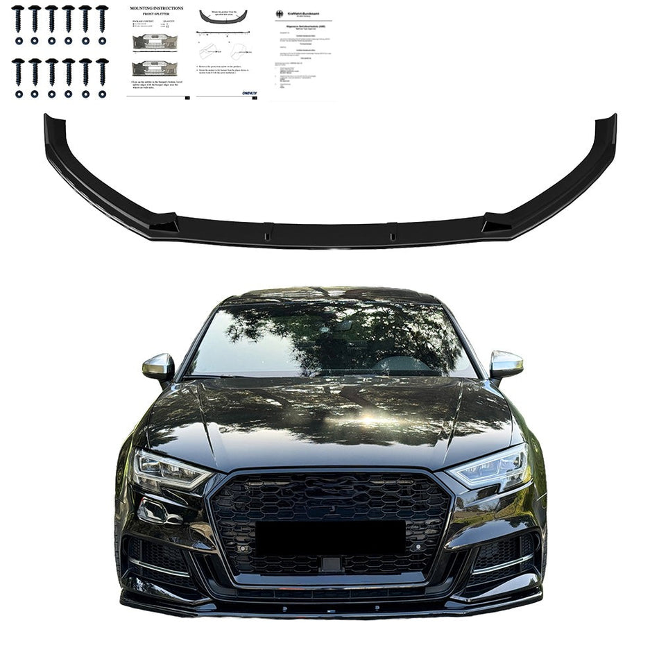 Bodykit Carrozzeria Pacchetto Sportivo per AUDI S3 Sedan 8V Facelift 2016-2019