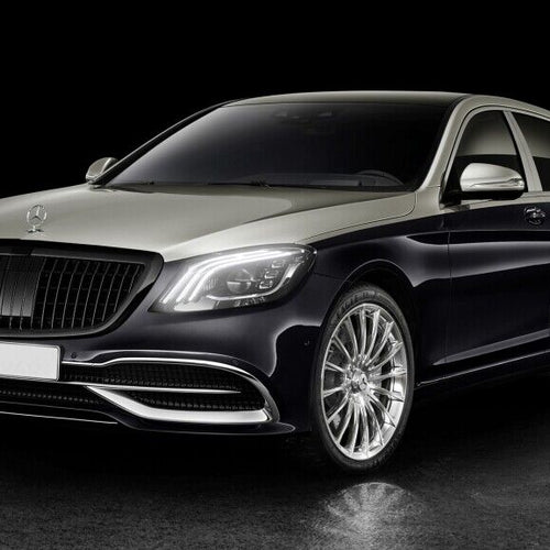 Griglia anteriore per Mercedes Classe S W222 X222 (2014-2020) Design verticale P
