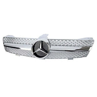per Mercedes CLS W219 04-08 Griglia Radiatore Cromata Look AMG
