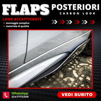 Coda Minigonne Flaps Posteriore Flaps CARBON LOOK BMW FIAT FORD MERCEDES OPEL