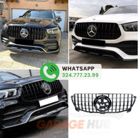 GRIGLIA PANAMERICA per MERCEDES GLE W167 Total-Black AMG LOOK  *PREMIUM DESIGN*