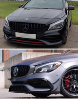 per Mercedes C117 CLA 2013-2018 Griglia Radiatore Panamericana AMG
