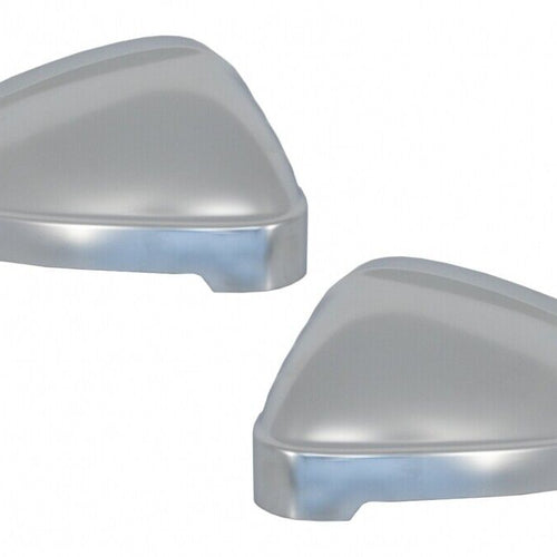 Copri specchietti per Audi A4 B9 (2016-) alloggiamento completo placcato in allu