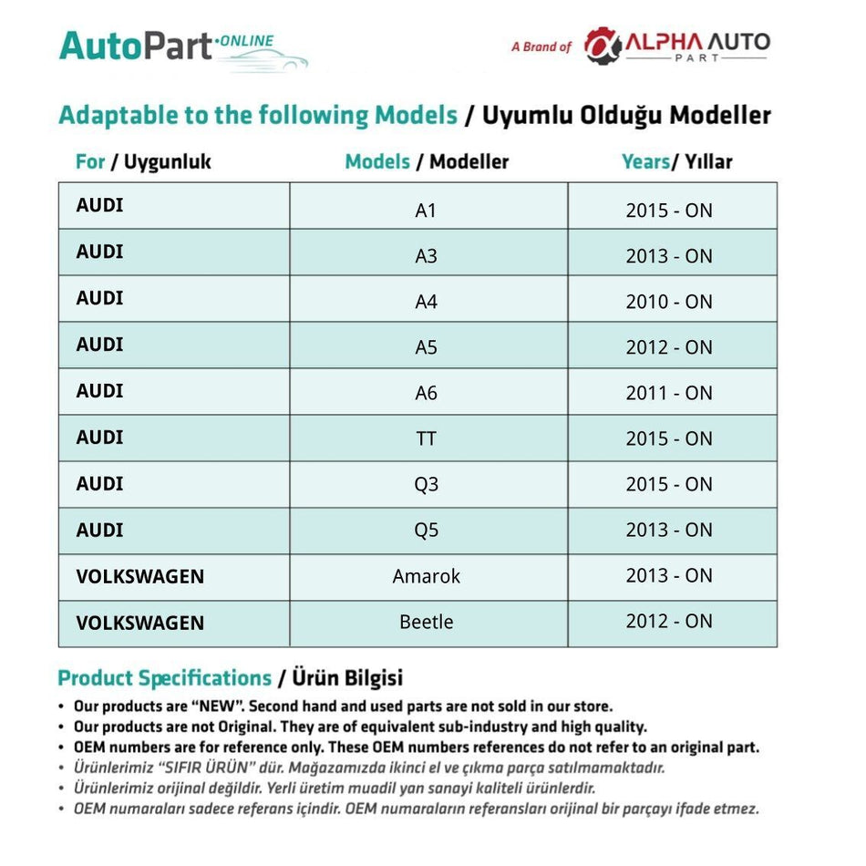 Set Tubi Alta Pressione Iniettori Seat – vista 2