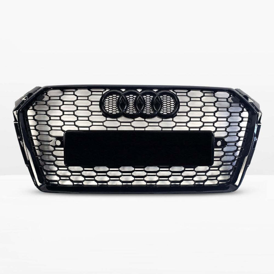 per AUDI A4 B9 2015-2019 Griglia Radiatore RS4 Look Quattro