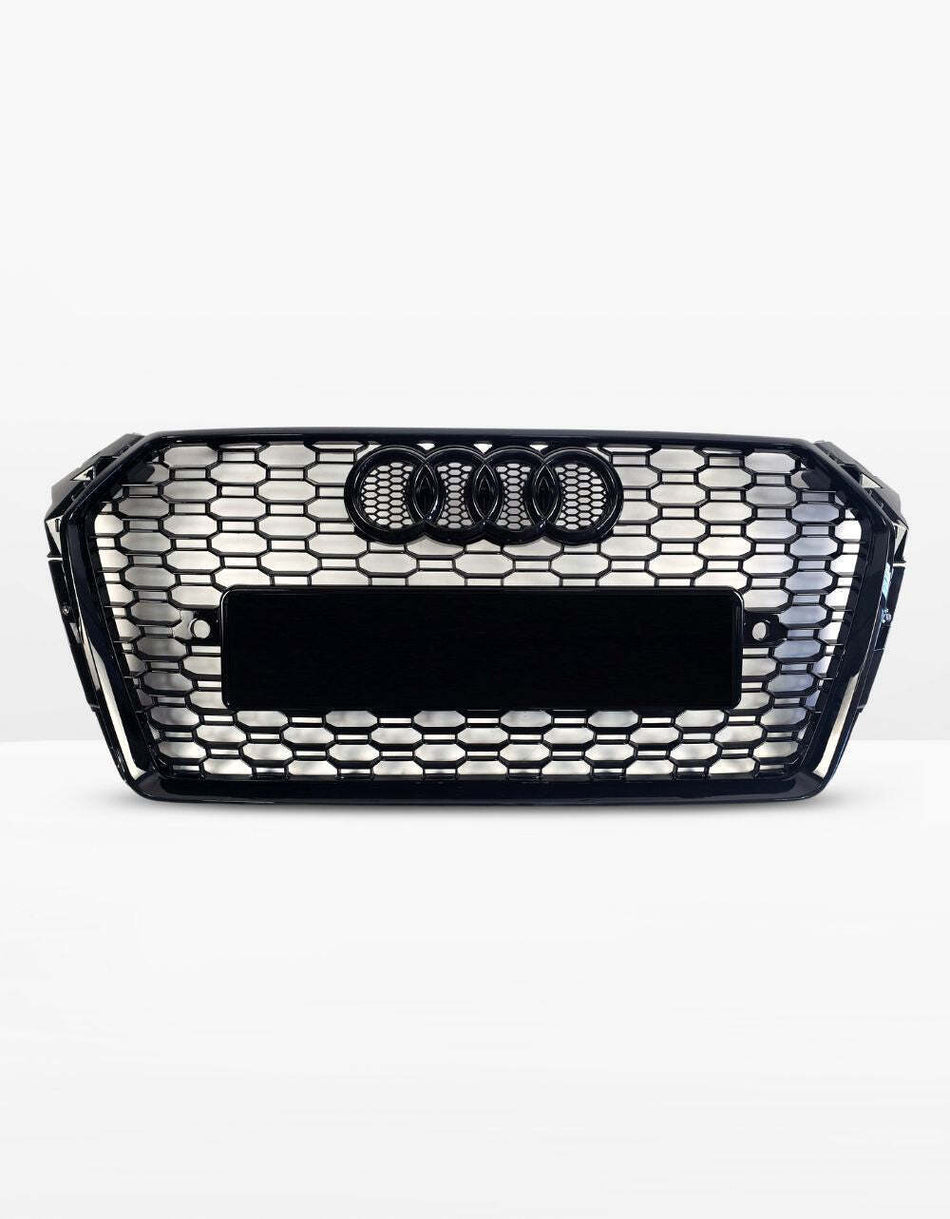 per AUDI A4 B9 2015-2019 Griglia Radiatore RS4 Look Quattro