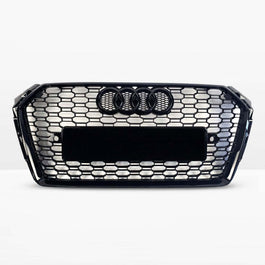 per AUDI A4 B9 2015-2019 Griglia Radiatore RS4 Look Quattro