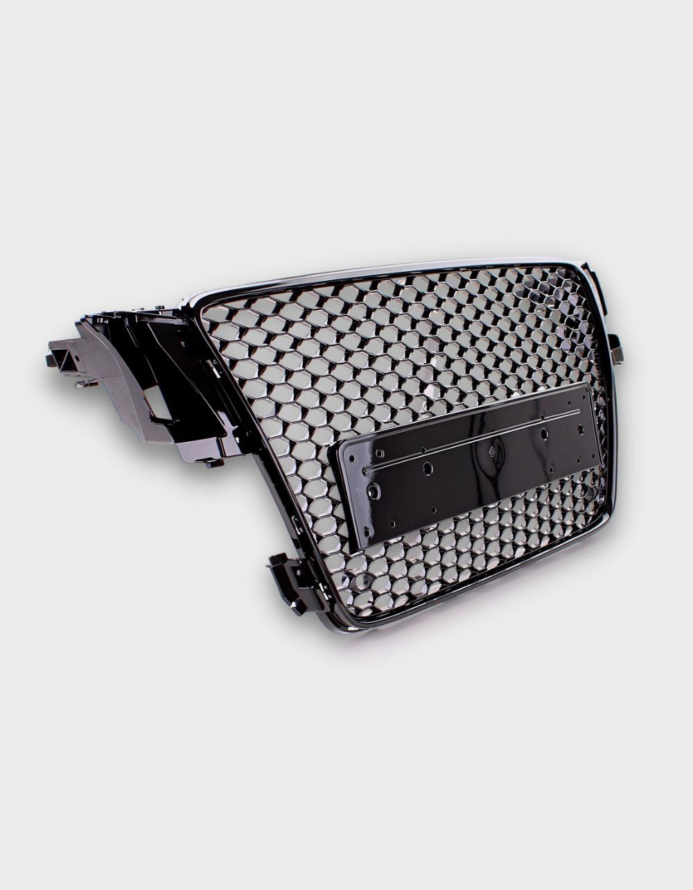 Griglia Calandra a Nido D'ape RS5 Look Nero Total Black per Audi A5 8T – vista 5