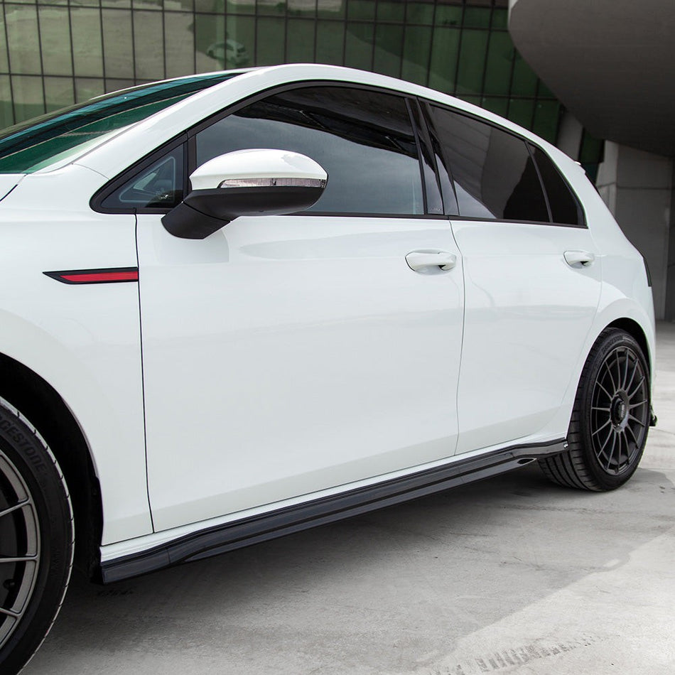 Minigonne laterali compatibili con VW VOLKSWAGEN Golf MK8 GTI / GTI Clubsport /