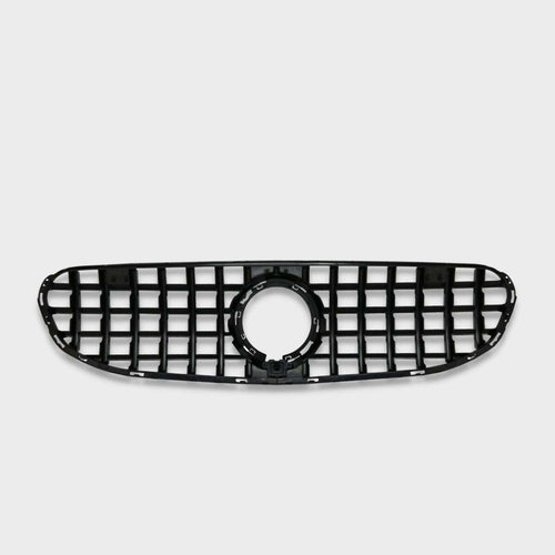 per Mercedes GLC X253 C253 2019-2022 Griglia Anteriore Nera AMG Look