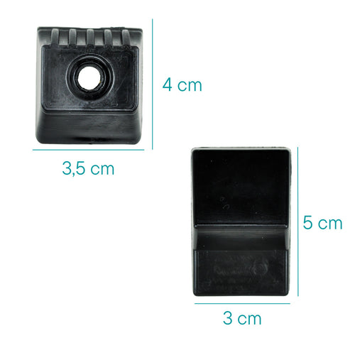 Kit 4 supporti per cofano posteriore E Class (W124)