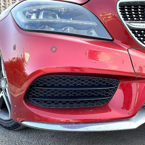 Griglia paraurti + alette adatte per Mercedes C218 X218 Classe CLS con equipa...