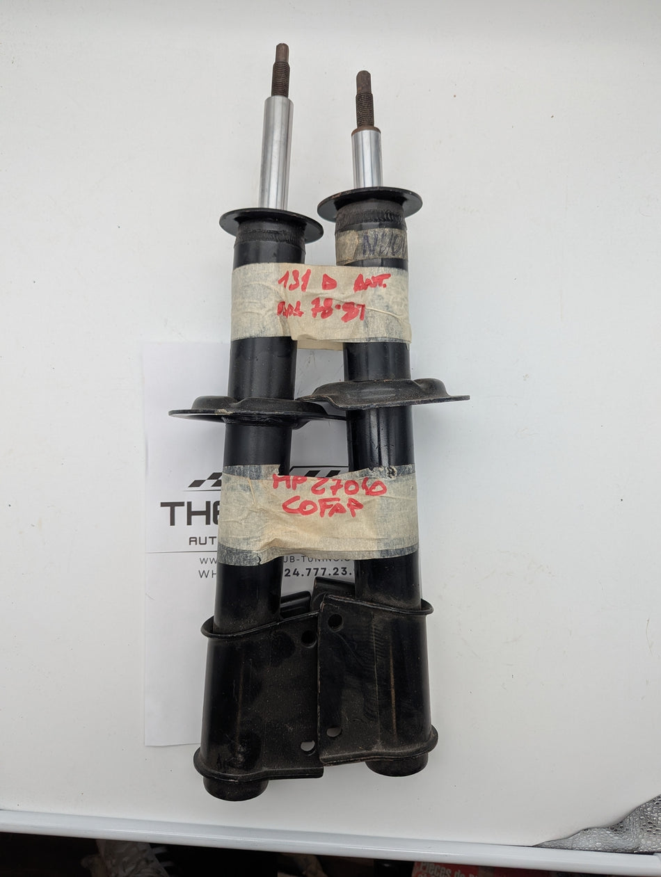 Coppia AMMORTIZZATORI COFAP Originali FIAT 131 1.3 1.6 Mirafiori Anteriori NUOVI