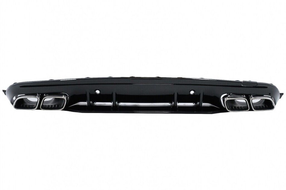 Diffusore Paraurti Posteriore per Mercedes Classe C W205 S205 (2014-2020) C63S D