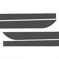 Decalcomanie laterali Adesivo in vinile per BMW F10 F11 Serie 5 (2011 in poi) Gr