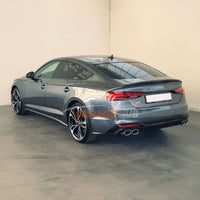 DIFFUSORE *S5 LOOK* per AUDI A5 dal 2021+ S-LINE Restyling NERO LUCIDO ABS