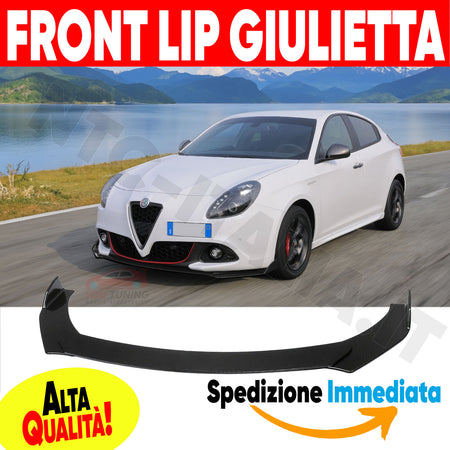 SOTTO PARAURTI LOOK VELOCE per ALFA ROMEO GIULIETTA LAMA SPLITTER FRONTALE – vista 11