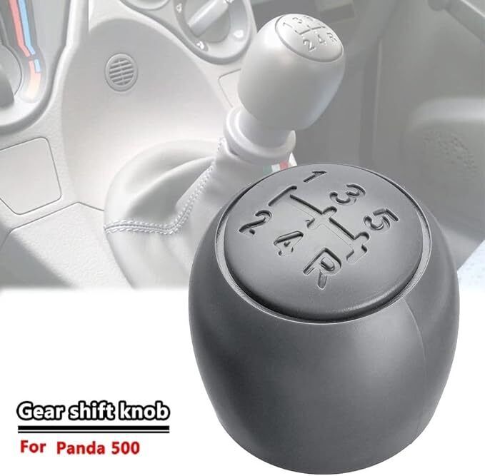Manopola Leva Pomello Cambio 5 Marce per Fiat Panda 2003–2012