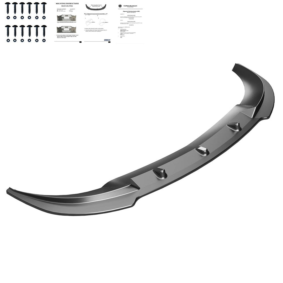 Splitter anteriore per MERCEDES Sprinter W907 2018+ v2 con ABE TÜV