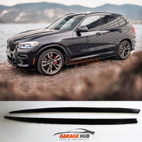 Sotto Minigonne per BMW X1 X2 X3 X4 X5  *M look* Laterali sotto porta NERO
