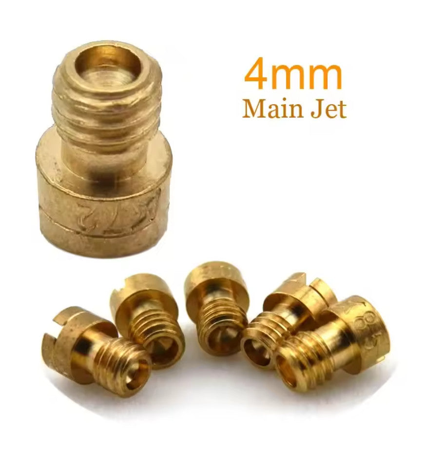 GETTO MASSIMO M4, Misura 140 <- PER CARBURATORI DELL'ORTO - Filettatura 5mm – vista 2