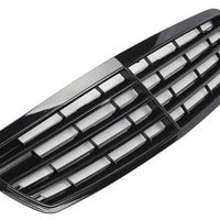 Griglia griglia sportiva per Mercedes W211 S211 E 2002-2006 nero lucido AMG LOOK