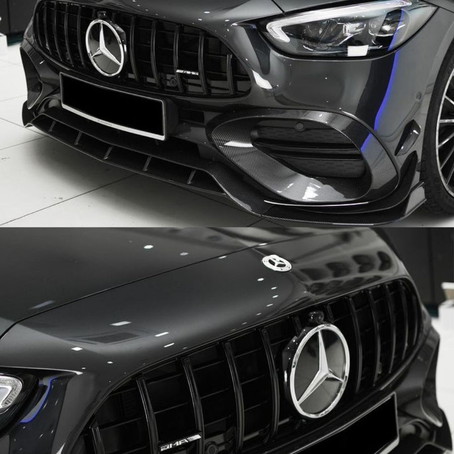 per Mercedes C W206 S206 AMG-Line Griglia Anteriore Panamericana GT