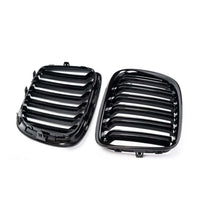 per X1 E84 2009-2015 Griglia Radiatore M Look Nero Lucido