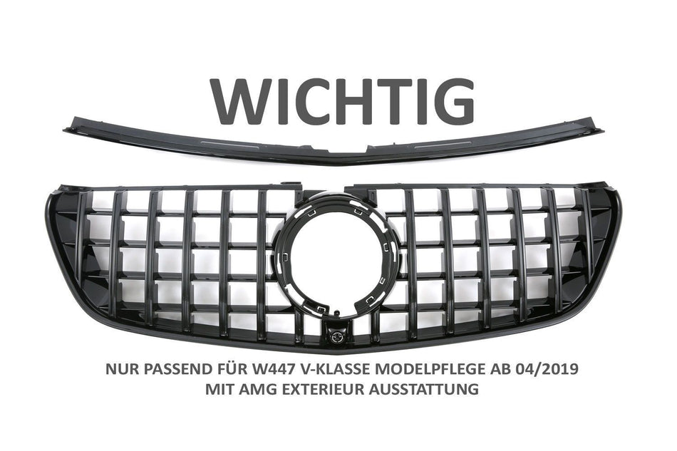 Griglia Sport griglia per Mercedes W447 V-CLASS Facelift + LINEA AMG