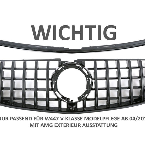 Griglia Sport griglia per Mercedes W447 V-CLASS Facelift + LINEA AMG