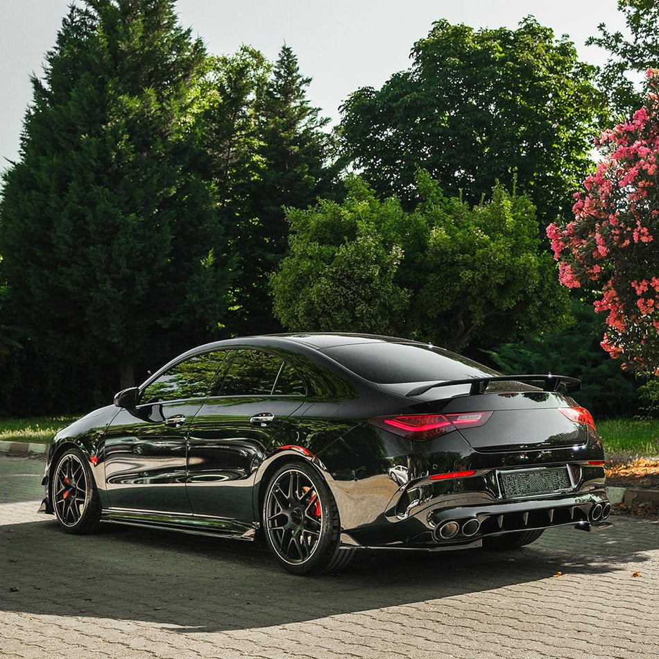 Splitter laterali posteriori compatibili con MERCEDES CLA35 / CLA45 Aero Pack C1