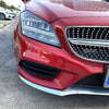 Griglia paraurti + alette adatte per Mercedes C218 X218 Classe CLS con equipa...