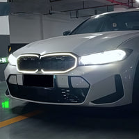 GRIGLIA LED a Nido d'ape per BMW SERIE 3 G20 G28 - >2023-2025 Bianco Ghiaccio