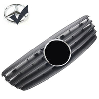Griglia sportiva per Mercedes W211 / S211 E fino al 2006 nero opaco AMG LOOK