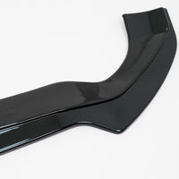 Splitter paraurti anteriore per Alfa Romeo Stelvio 949 (2016-2020) Nero