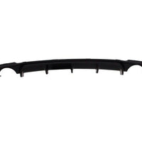 Spoiler paraurti posteriore Diffusore Doppia uscita Scarico singolo per BMW Seri