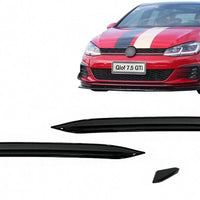Alette laterali del paraurti anteriore per VW Golf 7.5 GTI 5G Hatchback (2017-20