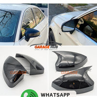 Copri Calotte Specchietti SPORT *Look S3* per Audi A3 8V 2012-2019  Nero Lucido