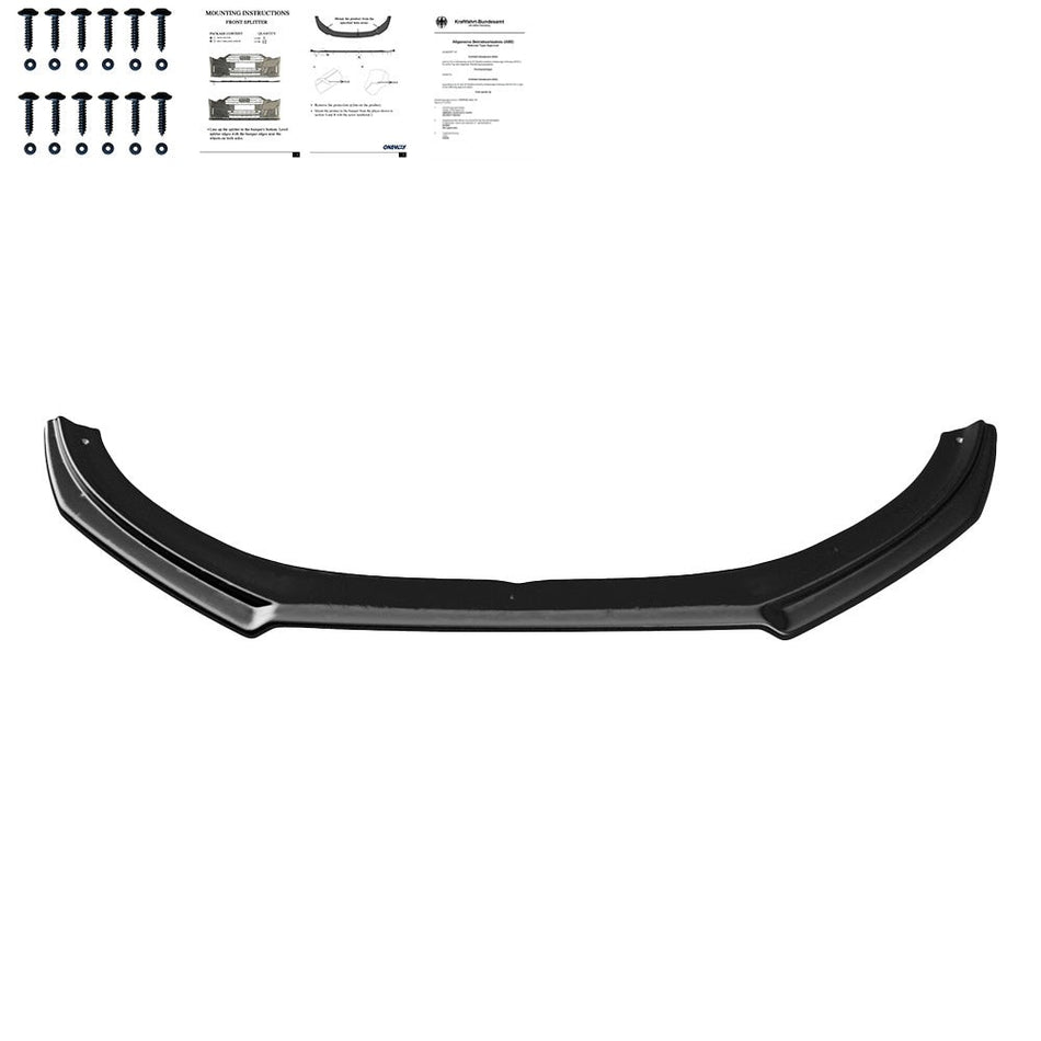 Splitter anteriore per VOLVO V40 R-Design 2012-2019 con omologazione ABE TÜV