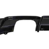 Diffusore spoiler paraurti posteriore doppia uscita per BMW Serie 3 F30 F31 (201