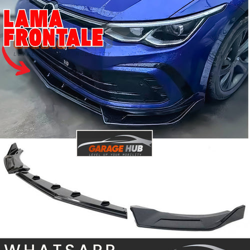 Lama Anteriore EVO-X per VW GOLF 8 R-Line / Standard -> Sotto paraurti frontale