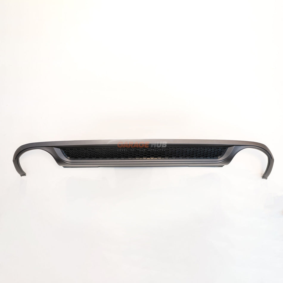 DIFFUSORE S4 look🔥per AUDI A4 B8 2007-2012 POSTERIORE SOTTO PARAURTI ABS OPACO