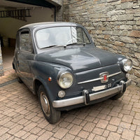 GRIGLIA STEMMA FREGIO Anteriore FIAT 600, 600E, 600D Mascherina Epoca Originale