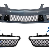 Griglie laterali paraurti anteriore Fendinebbia DRL per Mercedes Classe S W221 (